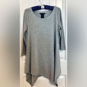 Grace Elements Women’s Misty Heather gray tunic size S